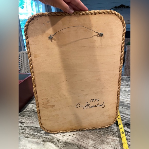 Vintage Wooden 3D Sailboat Plaque - Picture 4 of 6